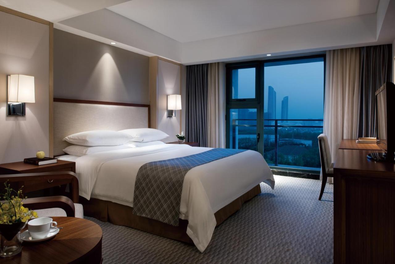Jinling Riverside Hotel Nankín Exterior foto