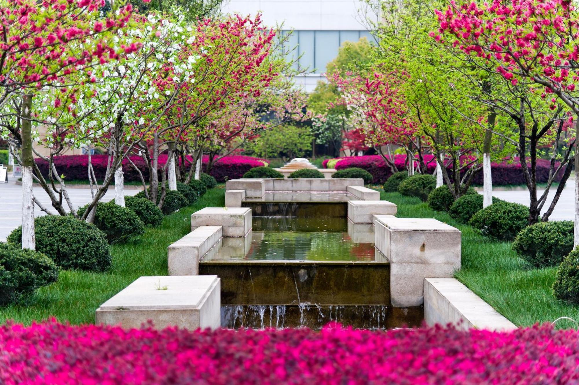 Jinling Riverside Hotel Nankín Exterior foto