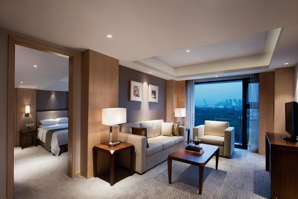 Jinling Riverside Hotel Nankín Exterior foto