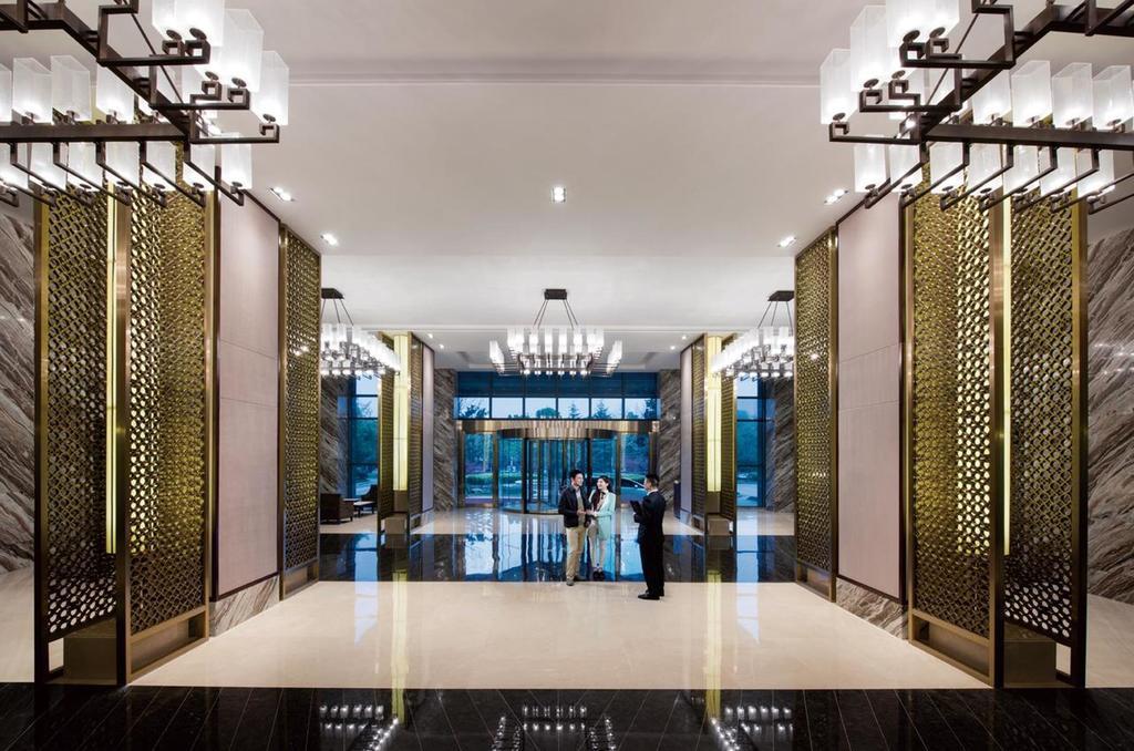Jinling Riverside Hotel Nankín Exterior foto