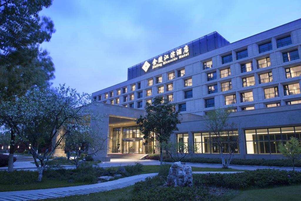 Jinling Riverside Hotel Nankín Exterior foto